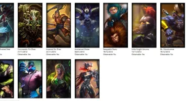 Conta unraked icones raros