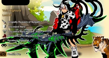 Vendo conta AQW (Adventure Quest World) antiga 10 anos