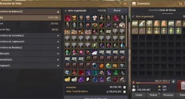 BLACK DESERT SA CONTA LENDARIA, MUSAH LV 62 277 KUTUM/BLACK