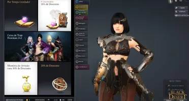 Conta Black Desert | Com itens casher