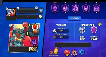 Brawl Stars | 60K 🏆 | Todos os Brawlers | Pro Pass e Brawl