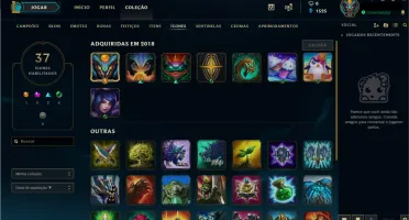 Conta League of Legends Platina IV