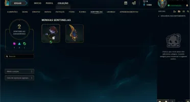 Conta League of Legends Platina IV