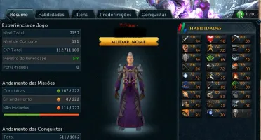 Conta Runescape 3, 131 Cbt