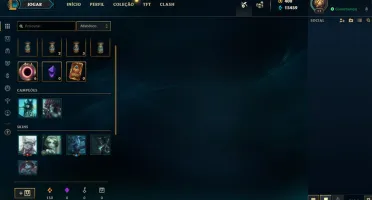 Conta lvl 17 com 400rp