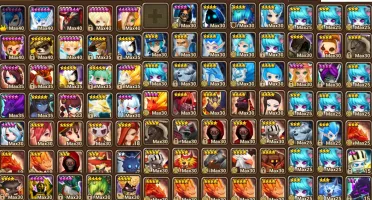 Conta Summoners Wars ANTIGA RECURSOS ACUMULADOS!!