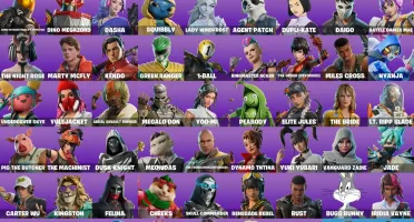 Conta Fortnite | 74 Skins | Renegade Raider | Meowdas