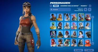 Conta Fortnite | 74 Skins | Renegade Raider | Meowdas
