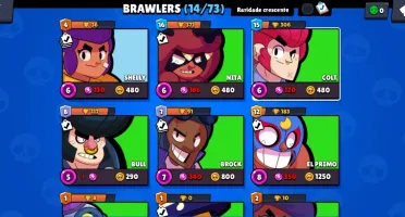 Conta claah royale e braws stars
