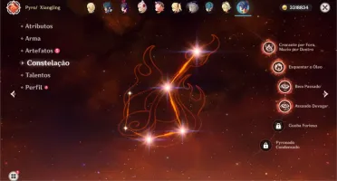 GENSHIN IMPACT AR42+KEQING1constelações+BARBARA5constelações