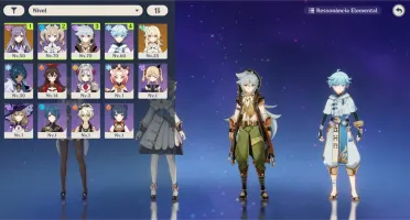 GENSHIN IMPACT AR42+KEQING1constelações+BARBARA5constelações