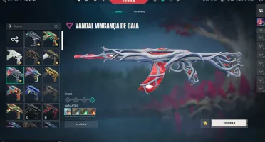 Conta Valorant: Xenocaçador + Kuronami + Katana Onimaru + Fu