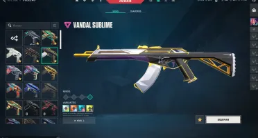 Conta Valorant: Xenocaçador + Kuronami + Katana Onimaru + Fu