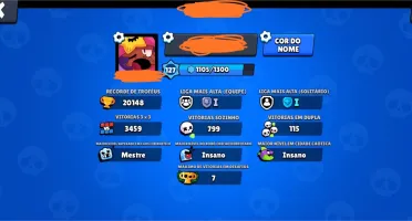 Conta Brawl Stars desde o beta, 20.000 troféus 39 brawlers.