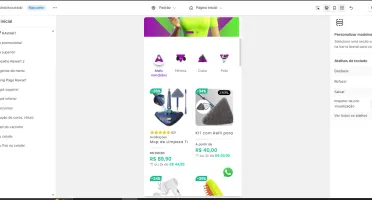 Rawart 2.5.5.7 - Tema Shopify com Landing Page Integrada