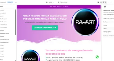 Rawart 2.5.5.7 - Tema Shopify com Landing Page Integrada