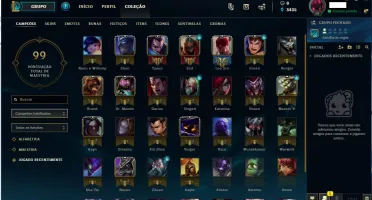 Conta League of Legends (Ouro IV)