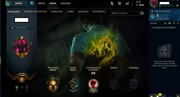 Conta League of Legends (Ouro IV)