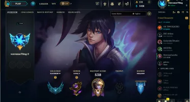 Conta da Riot, Skin e elo no Valorant e League of Legends