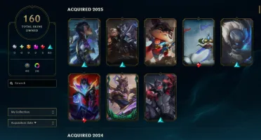 Conta da Riot, Skin e elo no Valorant e League of Legends