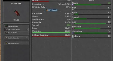 ED ml 83 Lvl 246 Non PVP Astera com equip e dinheiro da foto