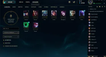 CONTA LOL LVL 30 UNRANKED 27K EA