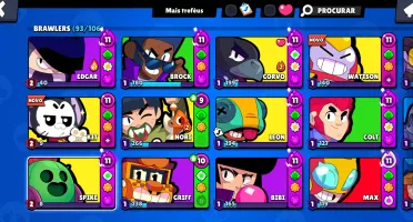 Conta brawl stars +46K troféus