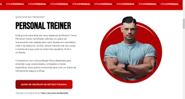Template Landingpage Personal Trainer