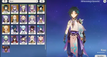 Genshin Impact AR 46 -Xiao/Venti/Keqing/Jean