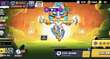 Brawl Stars 40.000 Troféus | Conta Completa Com 101 Brawlers