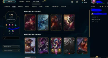 Acc LoL lvl 70 m7 yasuo m6 jax Bonze IV