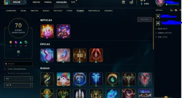 Acc LoL lvl 70 m7 yasuo m6 jax Bonze IV