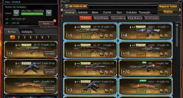 CONTA CROSSFIRE (9 VIP'S + 17 MN + VARIOS PERSONAGENS)