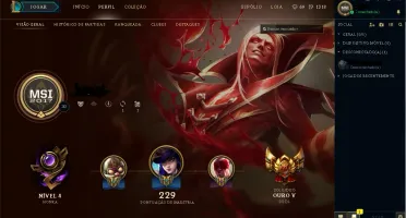PROMOÇÃO: CONTA DE LEAGUE OF LEGENDS GOLD