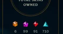 CONTA COLECIONADOR LOL - 1500+ skins - skins inobtiveis