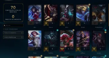 CONTA LOL LEVEL 41, GOLD 4 59% WR MMR BOM