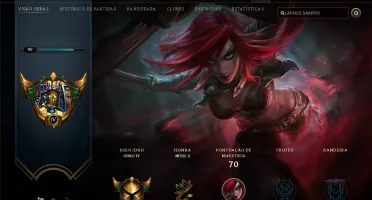 CONTA LOL LEVEL 41, GOLD 4 59% WR MMR BOM