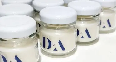 Mini Vela Aromática Casamento 40g