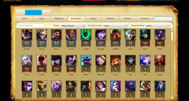 CONTA PLATINA S6 (UNRANKED S7) COM LUX ELEMENTALIST