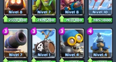 Conta 4k troféus, deck do Meta upado, muitas lendárias