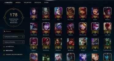 Conta com borda gold