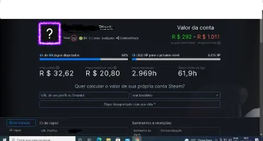 Conta Steam com 31 jogos pagos
