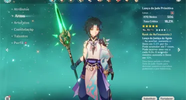 CONTA GENSHIN / XIAO + L.JADE , 3 ARMAS 5* GOD TIER