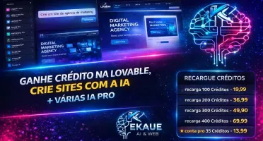 Lovable.Dev (Conta E Recarga) - Entrega Rapida