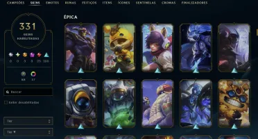 Conta Do Beta Do Lol - Skins Raras Que Nao Voltam Mais