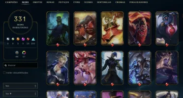 Conta Do Beta Do Lol - Skins Raras Que Nao Voltam Mais