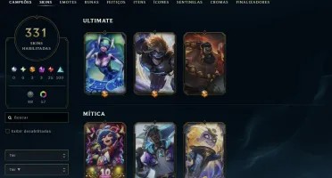 Conta Do Beta Do Lol - Skins Raras Que Nao Voltam Mais