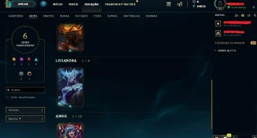 CONTA UNRANKED LOL
