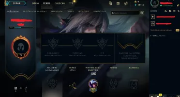 CONTA UNRANKED LOL