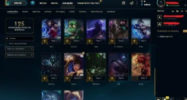 CONTA UNRANKED LOL